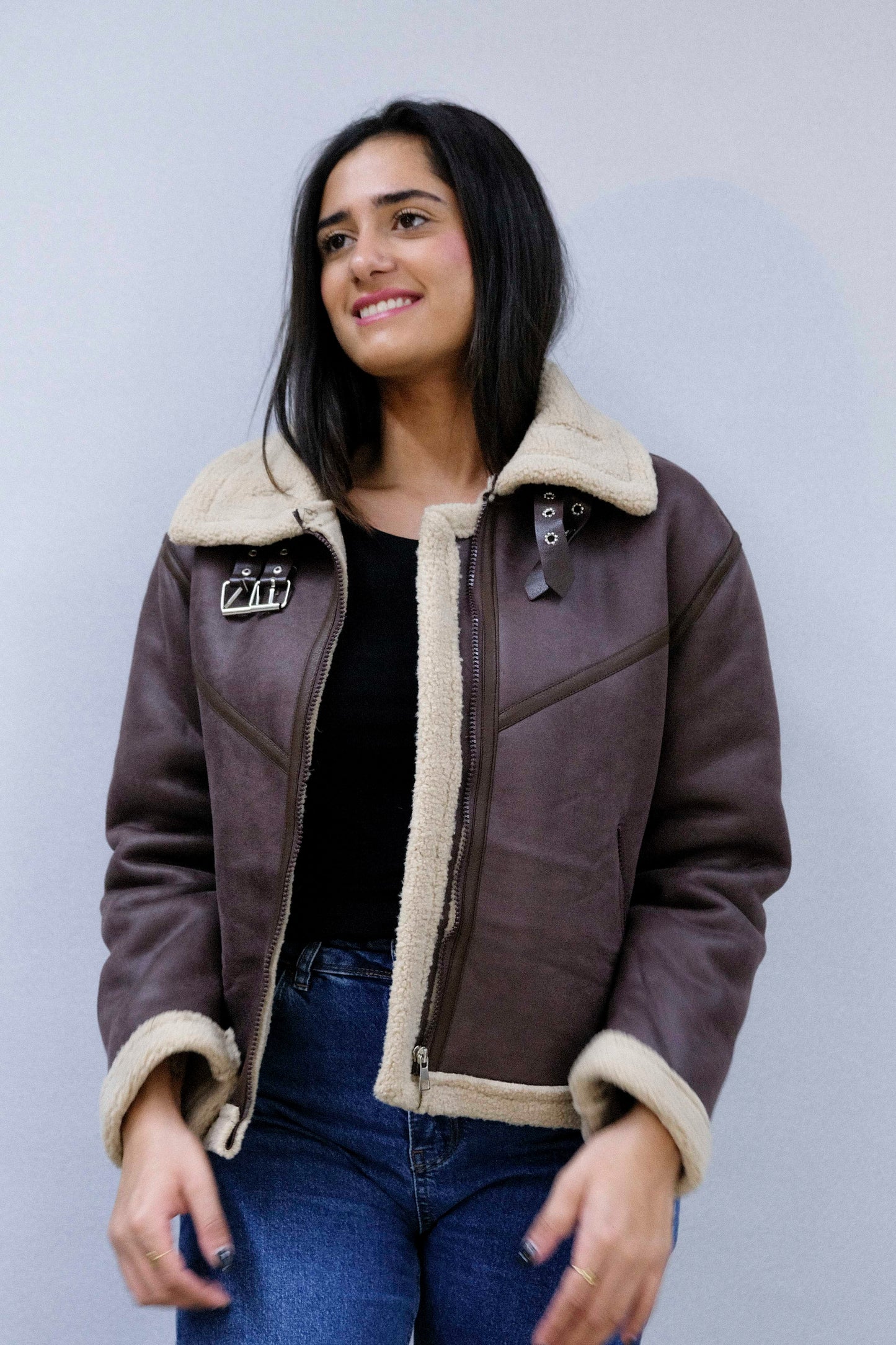 PU Leather Jacket - 68017