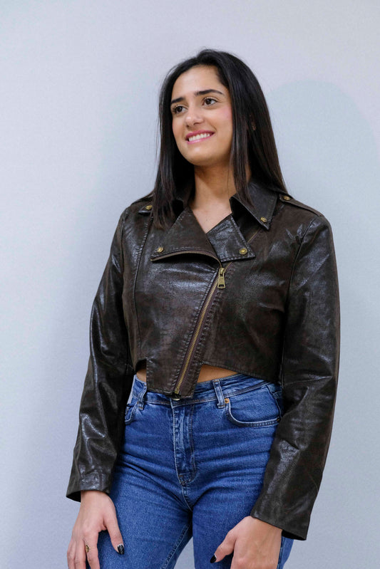 PU Leather Jacket - 68033